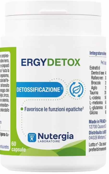 ERGYDETOX 60 CAPSULE - Farmacia-flash.it