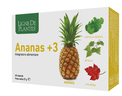 ANANAS +3 60 CAPSULE - Farmacia-flash.it