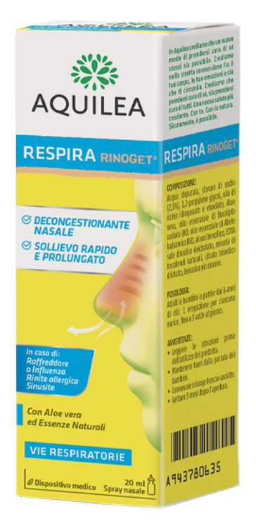 AQUILEA RESPIRA RINOGET 20 ML - Farmacia-flash.it