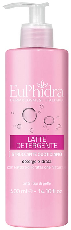 EUPHIDRA LATTE DETERGENTE STRUCCANTE QUOTIDIANO 400 ML - Farmacia-flash.it