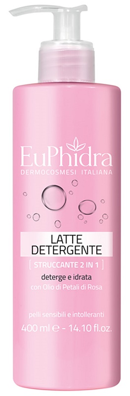 EUPHIDRA LATTE DETERGENTE STRUCCANTE 2IN1 400 ML - Farmacia-flash.it