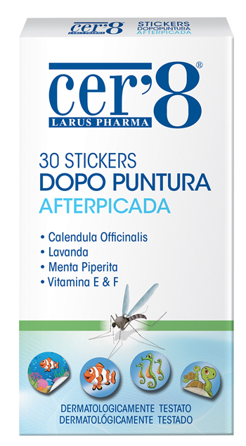 CER'8 STICKERS DOPO PUNTURA 30 PEZZI - Farmacia-flash.it