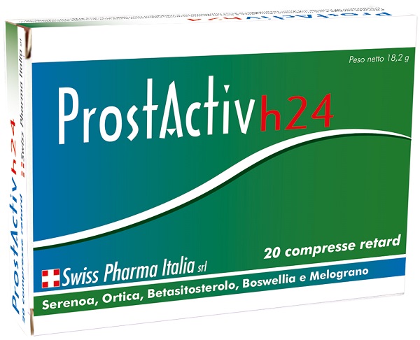 PROSTACTIV H24 20 COMPRESSE RETARD - Farmacia-flash.it