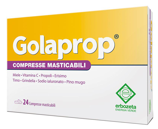 GOLAPROP 24 COMPRESSE MASTICABILI - Farmacia-flash.it