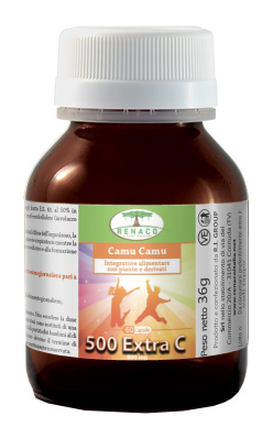 CAMU CAMU 500 EXTRA C 60 CAPSULE - Farmacia-flash.it