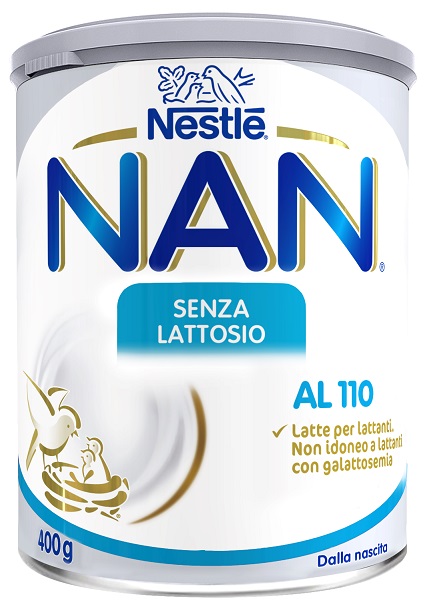 NESTLE' NAN AL 110 SENZA LATTOSIO 400 G - Farmacia-flash.it