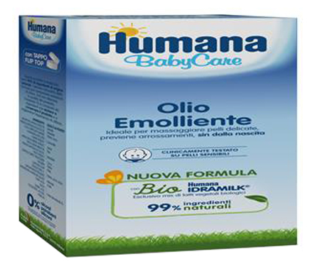 HUMANA BABY CARE OLIO EMOLLIENTE 250 ML - Farmacia-flash.it
