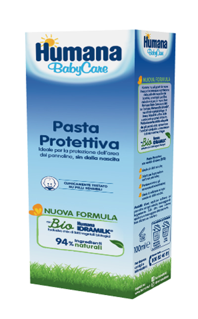 HUMANA BABY CARE PASTA TUBO 100 ML - Farmacia-flash.it