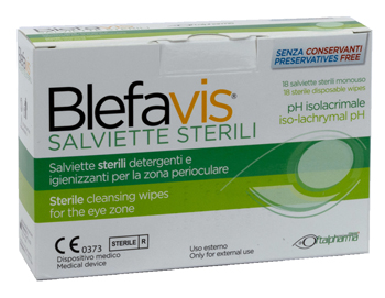 BLEFAVIS SALVIETTE STERILI 18 PEZZI - Farmacia-flash.it