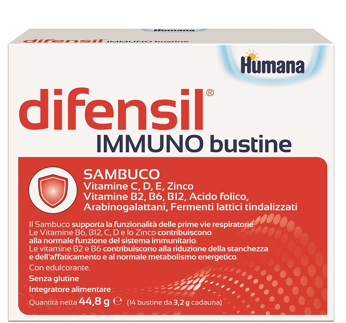 DIFENSIL IMMUNO BUSTINE 14 BUSTINE - Farmacia-flash.it