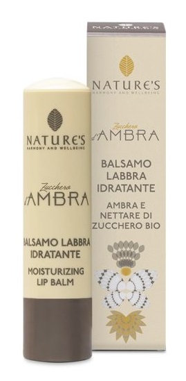 NATURE'S ZUCCHERO AMBRA BALSAMO LABBRA EDIZIONE LIMITATA 5,7 ML - Farmacia-flash.it