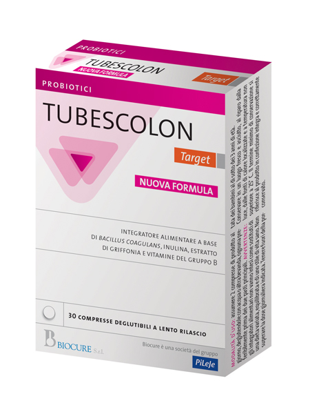 TUBESCOLON TARGET 30 COMPRESSE NUOVA FORMULA - Farmacia-flash.it