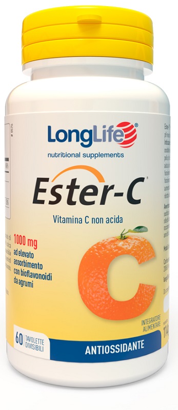 LONGLIFE ESTER C 1000 60 TAVOLETTE - Farmacia-flash.it