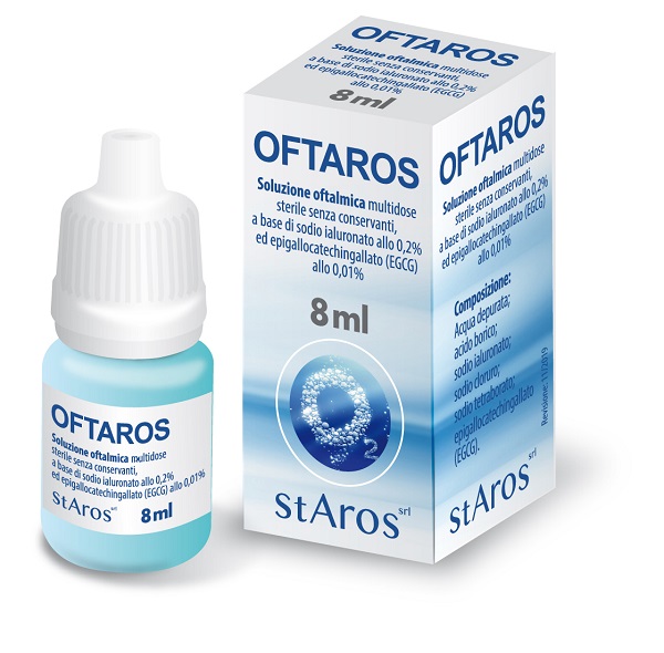 OFTAROS SOLUZIONE OFTALMICA 8 ML - Farmacia-flash.it