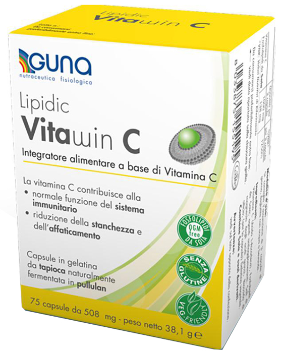 LIPIDIC VITAWIN C - VITAMINA C 75 CAPSULE - Farmacia-flash.it