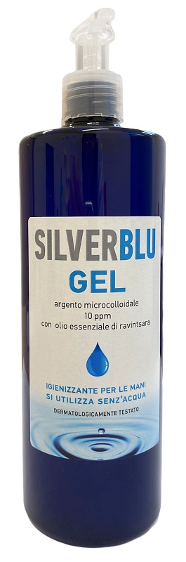 SILVER BLU GEL IGIENIZZANTE MANI 500 ML - Farmacia-flash.it