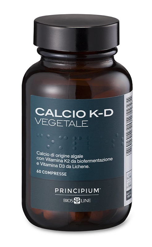 PRINCIPIUM CALCIO K D VEGETALE 60 COMPRESSE - Farmacia-flash.it