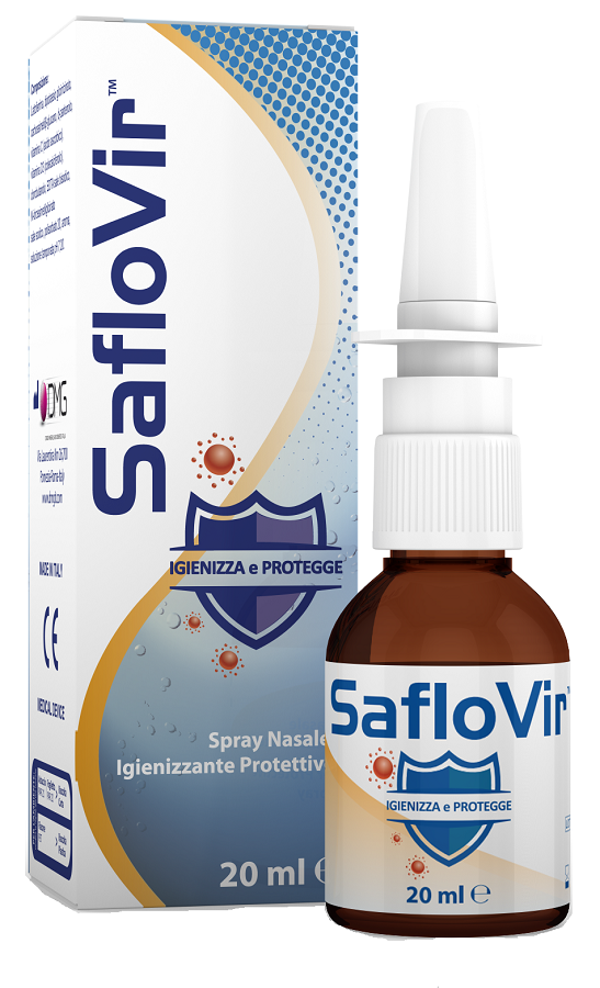 SAFLOVIR SPRAY NASALE IGIENIZZANTE PROTETTIVO 20 ML - Farmacia-flash.it