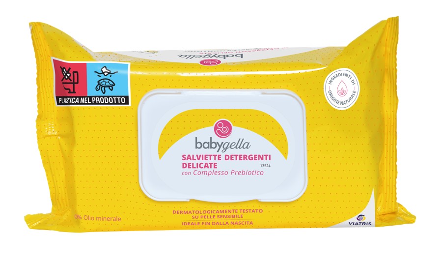 BABYGELLA PREBIOTIC SALVIETTINE 72 PEZZI - Farmacia-flash.it