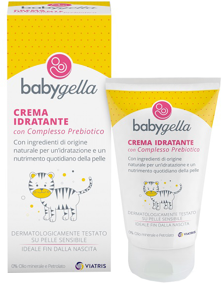 BABYGELLA PREBIOTIC CREMA IDRATANTE CORPO 100 ML - Farmacia-flash.it