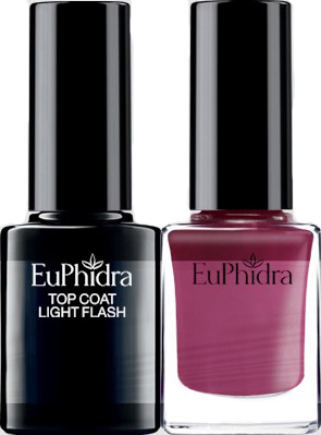 EUPHIDRA SMALTO SEMIPERM+TOP COAT LIGHT PROTETTIVO SP02 10 ML - Farmacia-flash.it