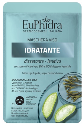 EUPHIDRA MASCHERA VISO IDRATANTE 1 PEZZO - Farmacia-flash.it