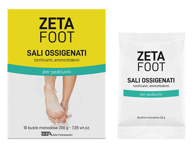ZETAFOOT SALI OSSIGENATI 10X20 G - Farmacia-flash.it