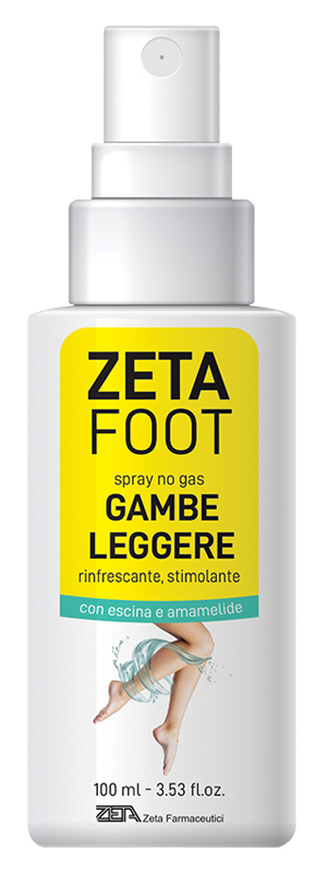 ZETAFOOT SPRAY NO GAS GAMBE LEGGERE 100 ML - Farmacia-flash.it