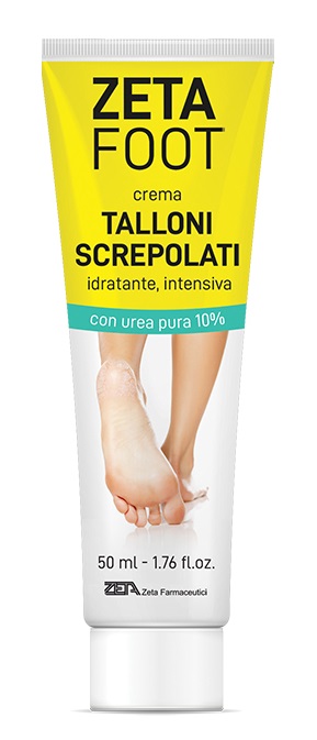 ZETAFOOT CREMA TALLONI SCREPOLATI 50 ML - Farmacia-flash.it