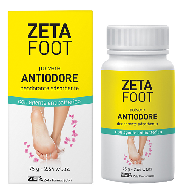 ZETAFOOT POLVERE ANTIODORE 75 G - Farmacia-flash.it