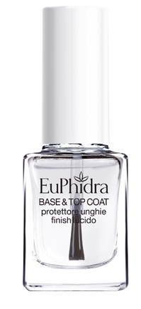 EUPHIDRA BASE&TOP COAT PROTETTIVO UNGHIE LUCIDO 10 ML - Farmacia-flash.it