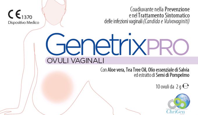 GENETRIX PRO 10 OVULI VAGINALI 2 G - Farmacia-flash.it