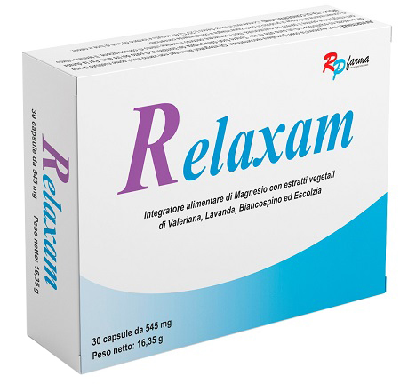 RELAXAM 30 CAPSULE - Farmacia-flash.it