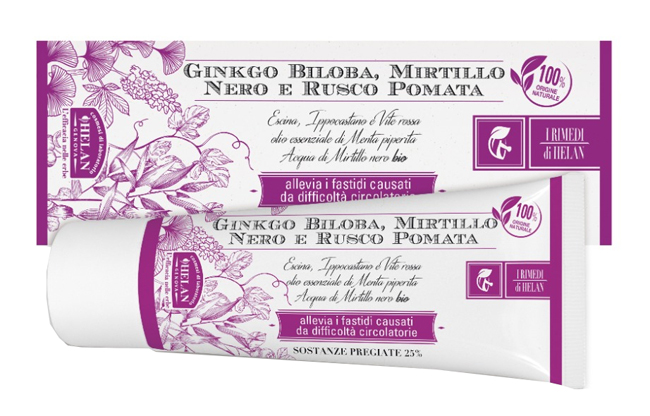 I RIMEDI DI HELAN GINKGO BILOBA MIRTILLO NERO RUSCO POMATA 75 ML - Farmacia-flash.it