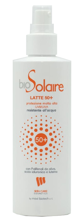 BIOSOLAIRE LATTE 50+ PROTEZIONE MOLTO ALTA 200 ML - Farmacia-flash.it
