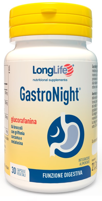 LONGLIFE GASTRONIGHT 30 CAPSULE VEGETALI - Farmacia-flash.it