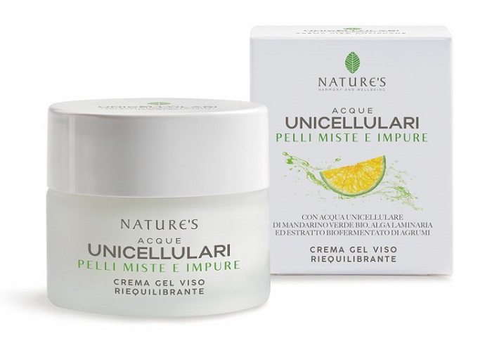 NATURE'S ACQUE UNICELLULARI CREMA GEL VISO RIEQUILIBRANTE 50 ML - Farmacia-flash.it