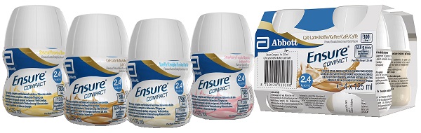 ENSURE COMPACT PROTEIN VANIGLIA 4 X 125 ML - Farmacia-flash.it