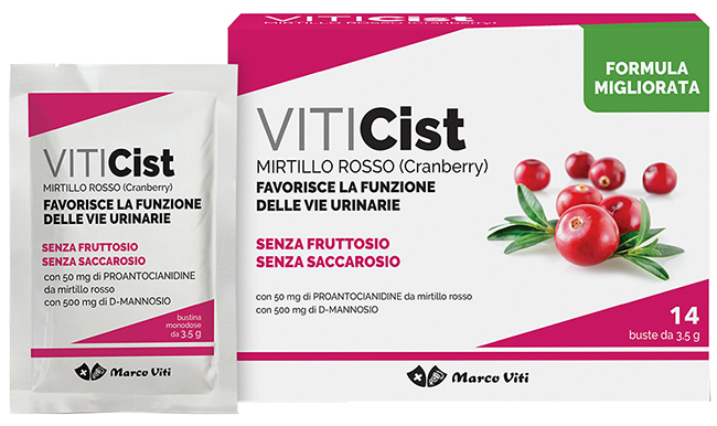 VITICIST MIRTILLO SENZA FRUTTOSIO 14 BUSTINE - Farmacia-flash.it