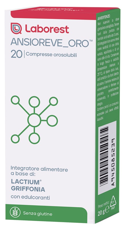 ANSIOREVE ORO 20 COMPRESSE - Farmacia-flash.it