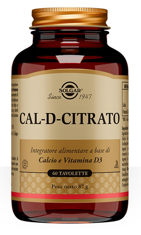 CAL D CITRATO 60 TAVOLETTE - Farmacia-flash.it