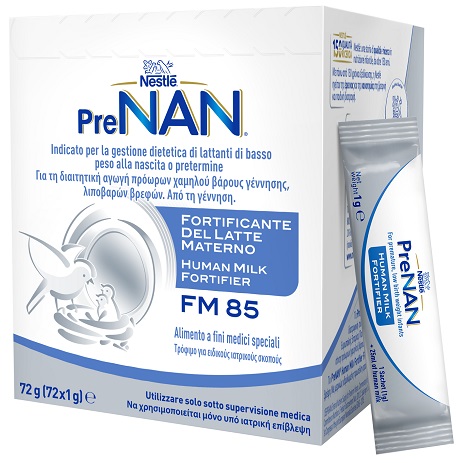 PRENAN FORTIFICANTE DEL LATTE MATERNO FM85 72 BUSTINE X 1 G - Farmacia-flash.it