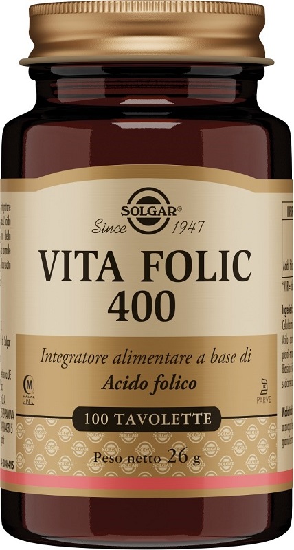 VITA FOLIC 400 100 TAVOLETTE - Farmacia-flash.it