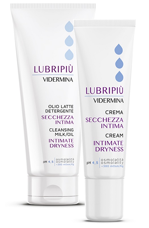 VIDERMINA LUBRIPIU' OLIO LATTE 200 ML + CREMA LUBRIFICANTE 30 ML - Farmacia-flash.it