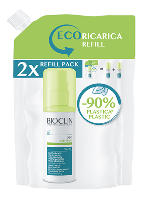 BIOCLIN DEO 24H FRESH VAPO RICARICA 200 ML - Farmacia-flash.it