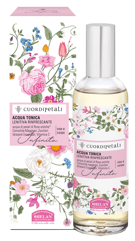 CUOR DI PETALI INFINITA ACQUA TONICA LENITIVA RINFRESCANTE 100 ML - Farmacia-flash.it