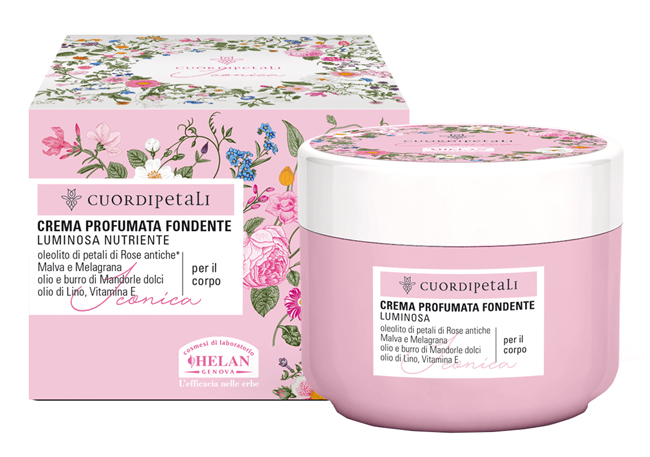CUOR DI PETALI ICONICA CREMA PROFUMATA FONDENTE LUMINOSA 200 ML - Farmacia-flash.it