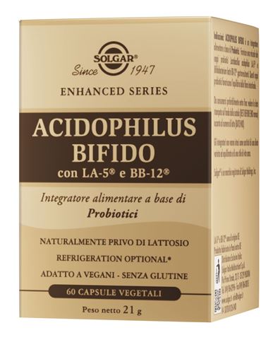 ACIDOPHILUS BIFIDO 60 CAPSULE VEGETALI - Farmacia-flash.it