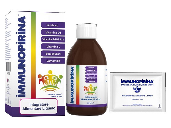 IMMUNOPIRINA 150 ML + BUSTINA DA 6,5 G - Farmacia-flash.it