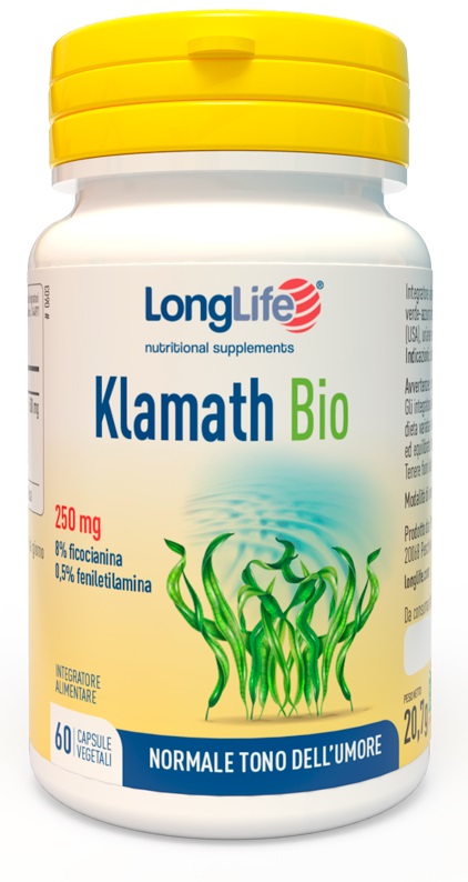 LONGLIFE KLAMATH BIO 60 CAPSULE - Farmacia-flash.it